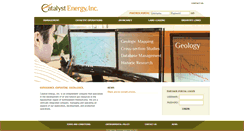 Desktop Screenshot of catalystenergyinc.com